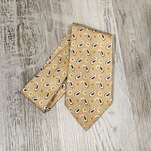 Burberry's of London Yellow Paisley Tie